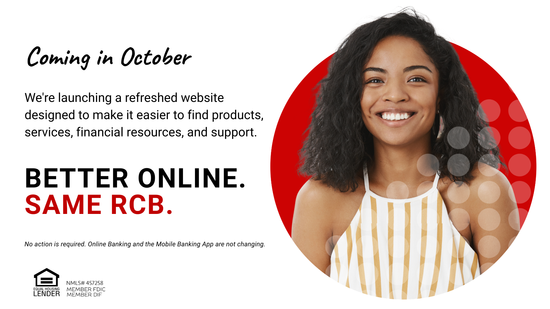RCB OCT Site Launch HOMEPAGE
